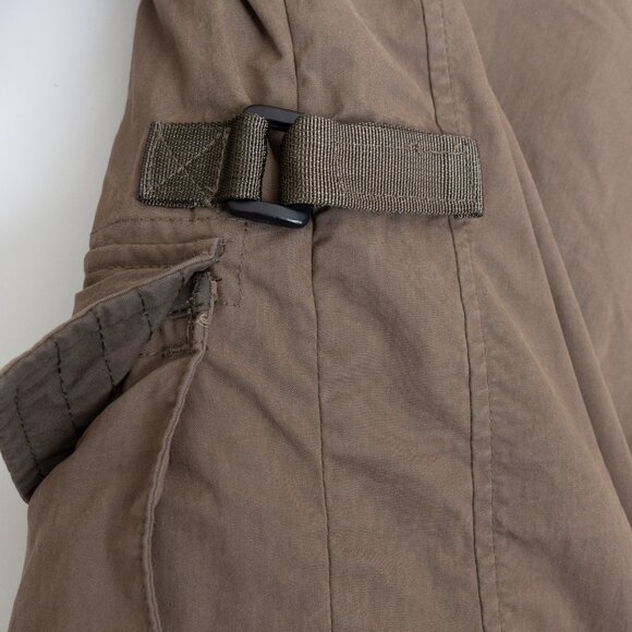 Abercrombie & Fitch Brown Utility Field Jacket XS Quilted Lined Parka Coat - Picture 13 of 16